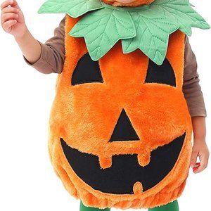 Baby Pumpkin Costume Set for Toddler/Infant - Size 12-24 months